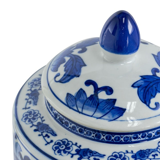 Indra Porcelain Jar With Lid