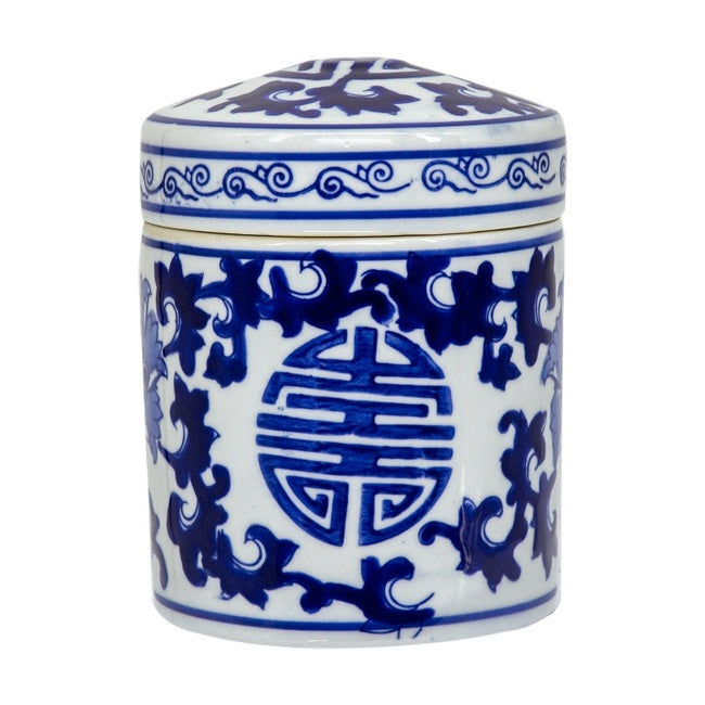 Asnee Porcelain Jar With Lid