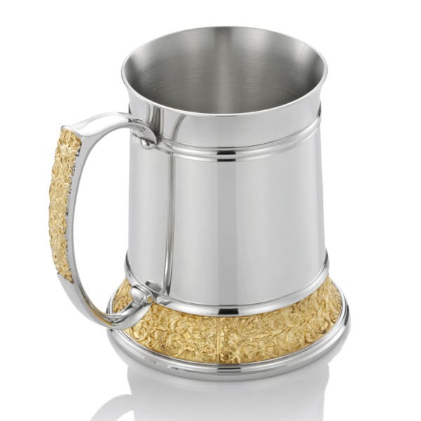 Royal Selangor Classic Expressions Gilt Pewter Tankard