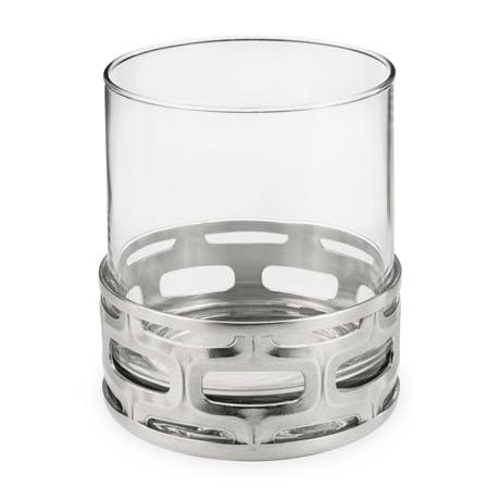 Royal Selangor Cell Motif Pewter Whisky Tumbler