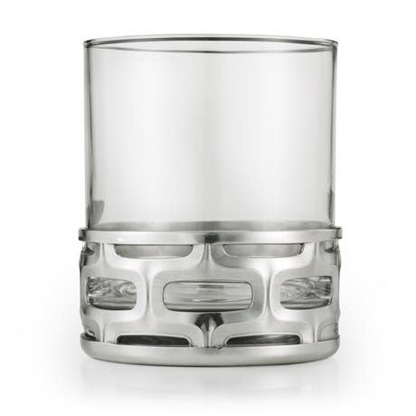 Royal Selangor Cell Motif Pewter Whisky Tumbler