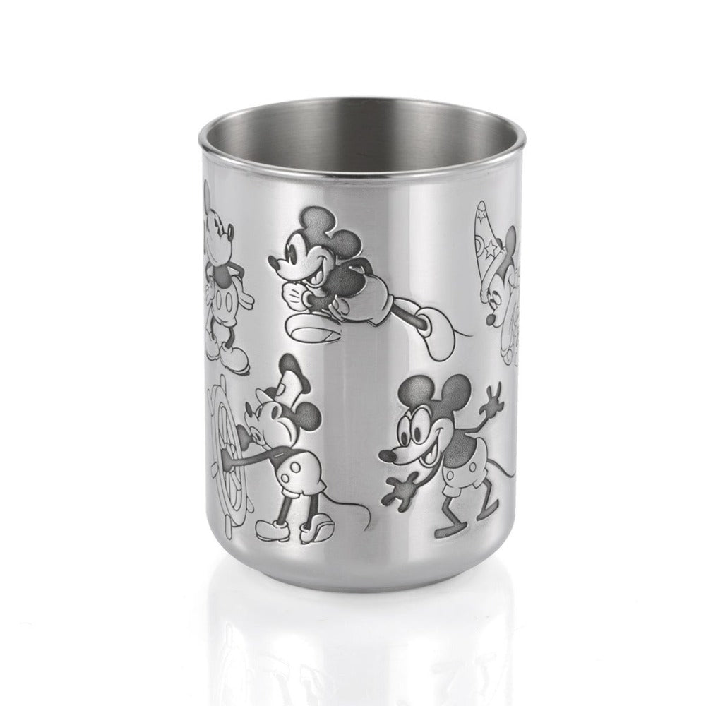 Royal Selangor Mickey Through The Ages Pewter Tumbler