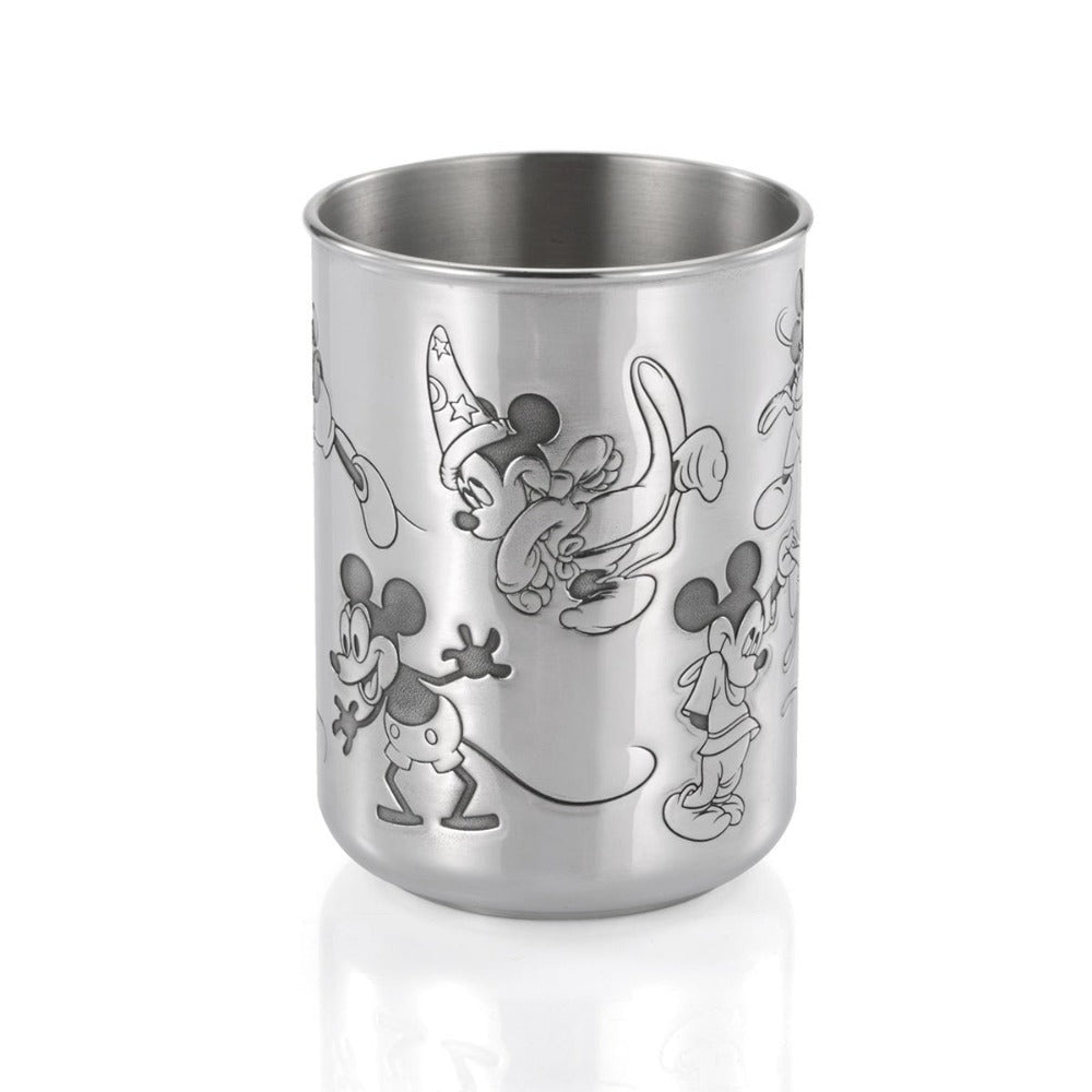 Royal Selangor Mickey Through The Ages Pewter Tumbler