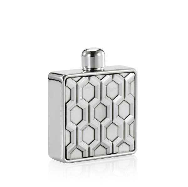 Royal Selangor Hexagon Pewter Hip Flask 100ML