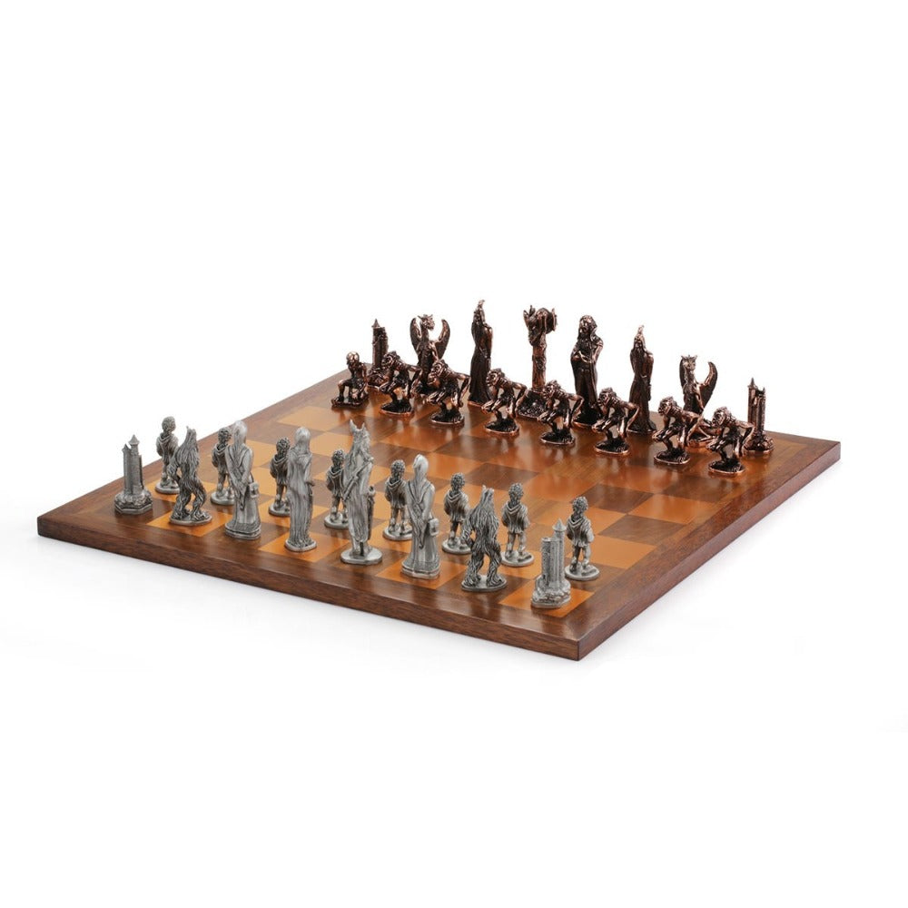 Royal Selangor War of the Rings Pewter Chess Set