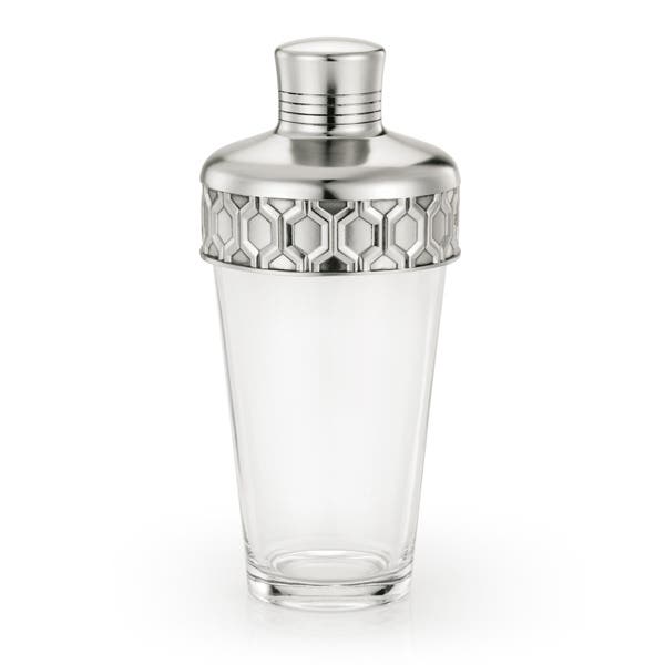 Royal Selangor Hexagon Pewter Cocktail Shaker