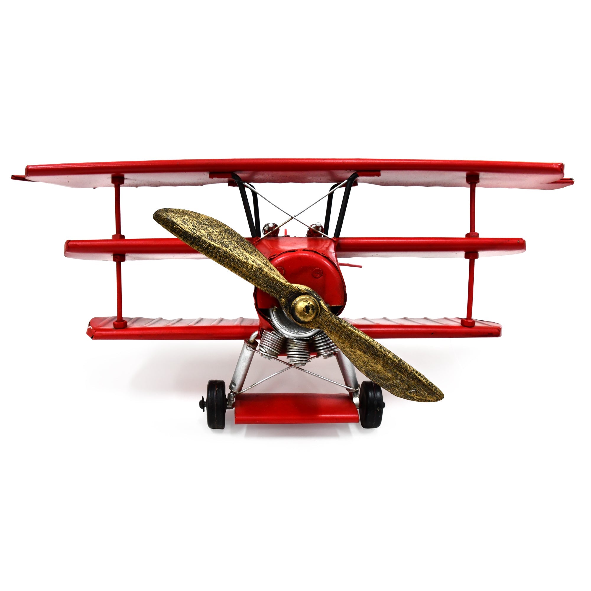 1917 Red Baron Triplane Metal Decor