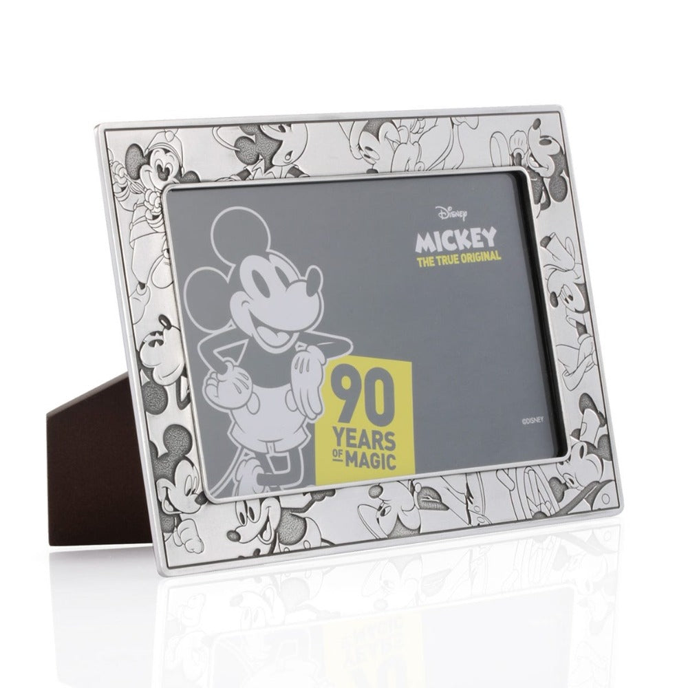 Royal Selangor Mickey Through The Ages Pewter Photo Frame