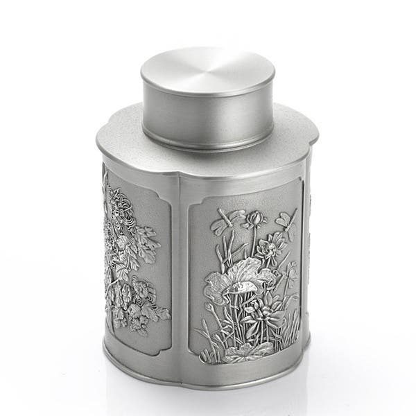 Royal Selangor Four Seasons Pewter Tea Caddy