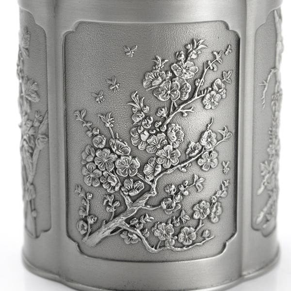 Royal Selangor Four Seasons Pewter Tea Caddy