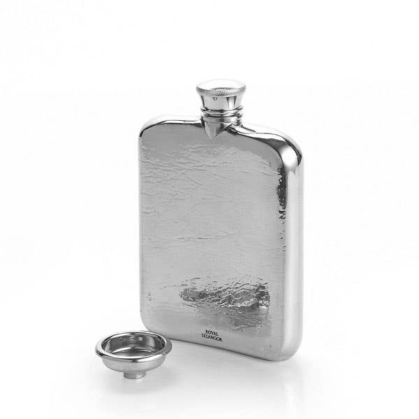 Royal Selangor Impression Pewter Hip Flask (2 Sizes to Choose)