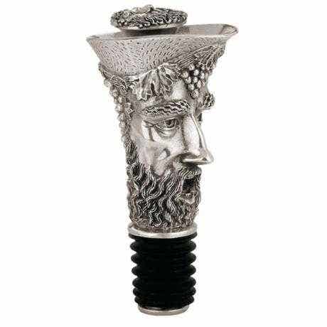Royal Selangor Bacchus Mouth Agape Pewter Wine Pourer