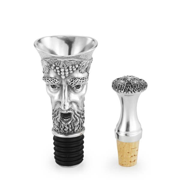 Royal Selangor Bacchus Mouth Agape Pewter Wine Pourer