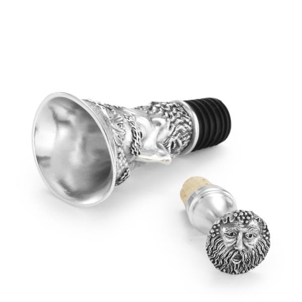 Royal Selangor Bacchus Mouth Agape Pewter Wine Pourer