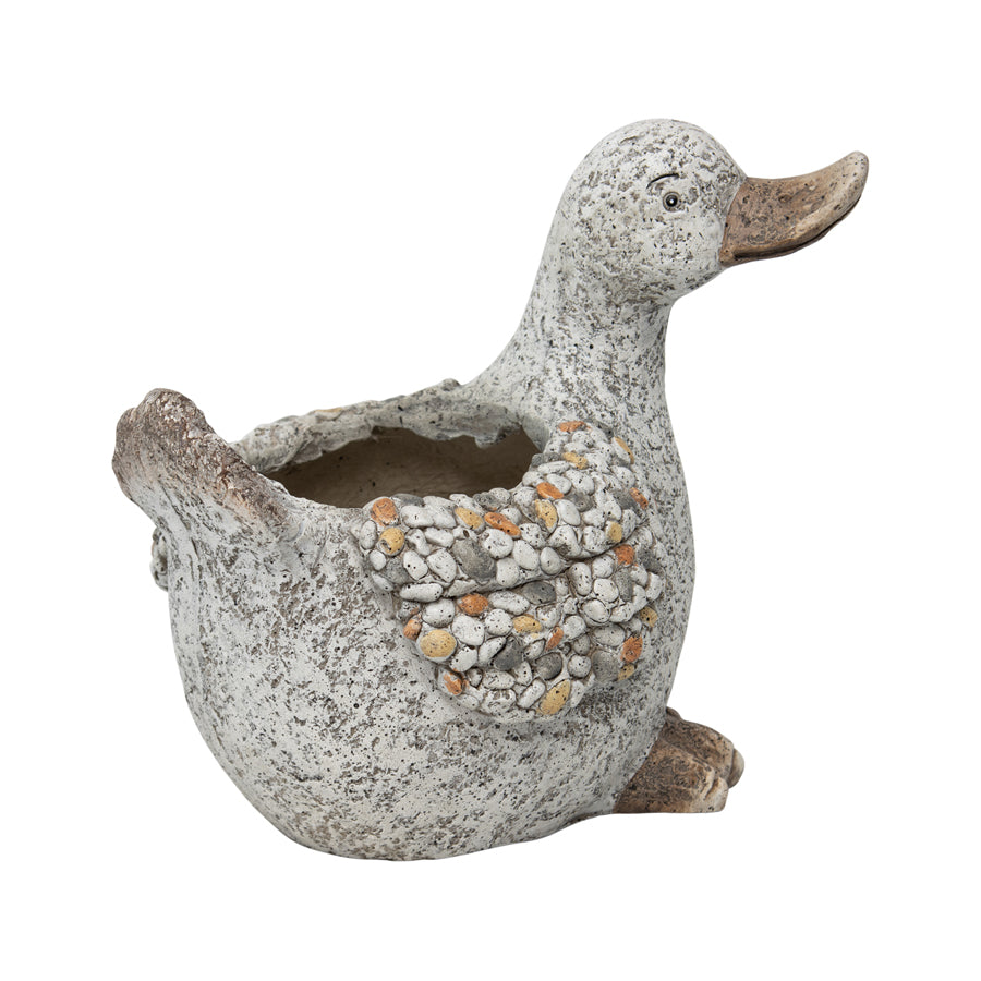 Stony Duck Outdoor Planter