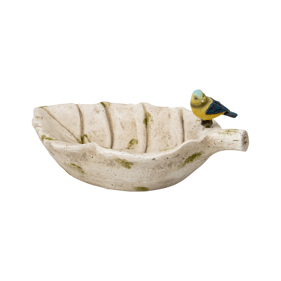 Bird & Leaf Shaped Bird Feeder