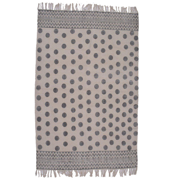 Dotted Pure Cotton Throw Blanket