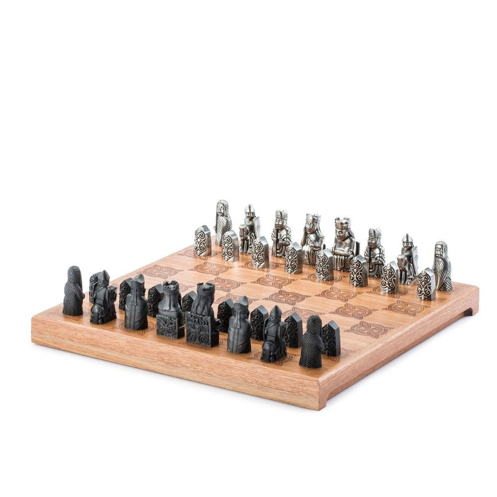 Royal Selangor British Museum Lewis Pewter Chess Set