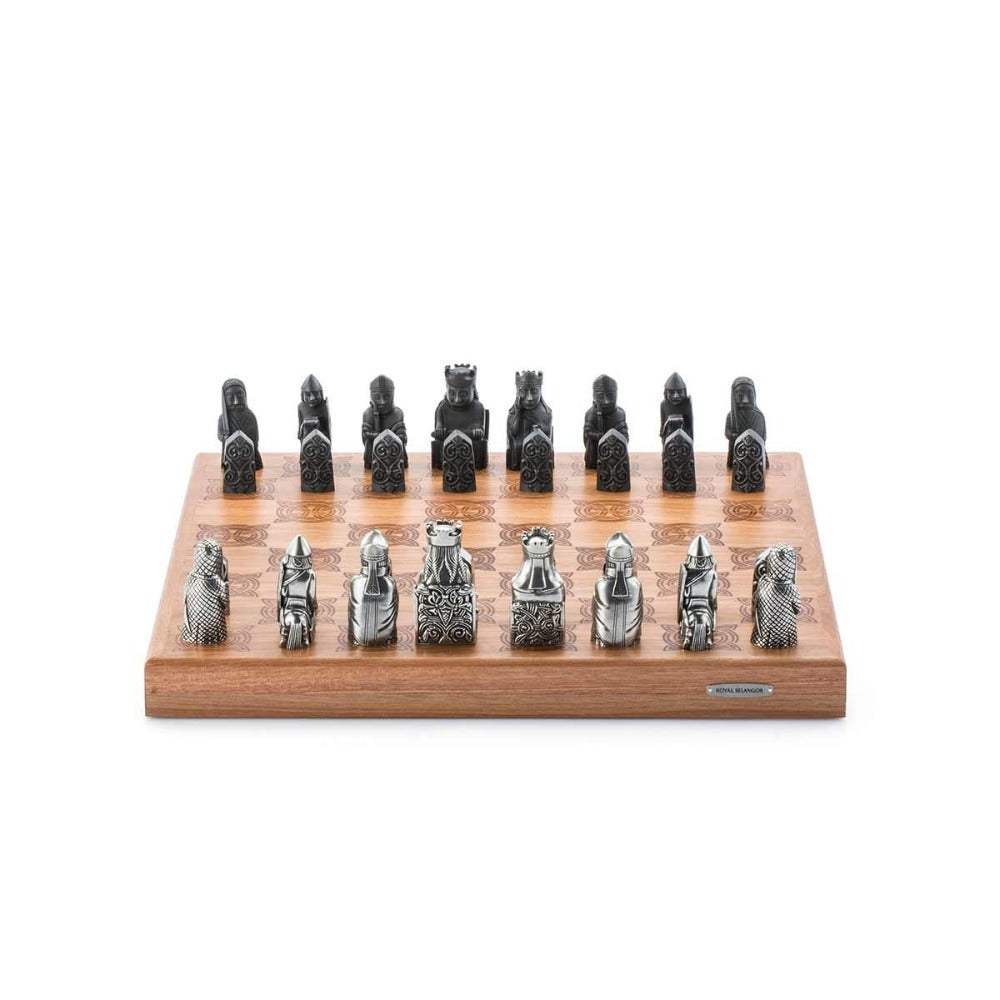 Royal Selangor British Museum Lewis Pewter Chess Set