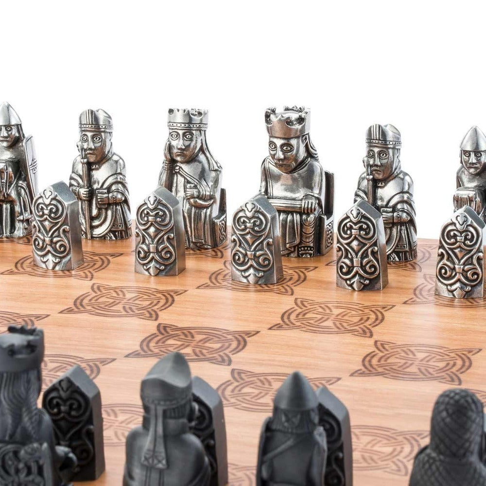 Royal Selangor British Museum Lewis Pewter Chess Set