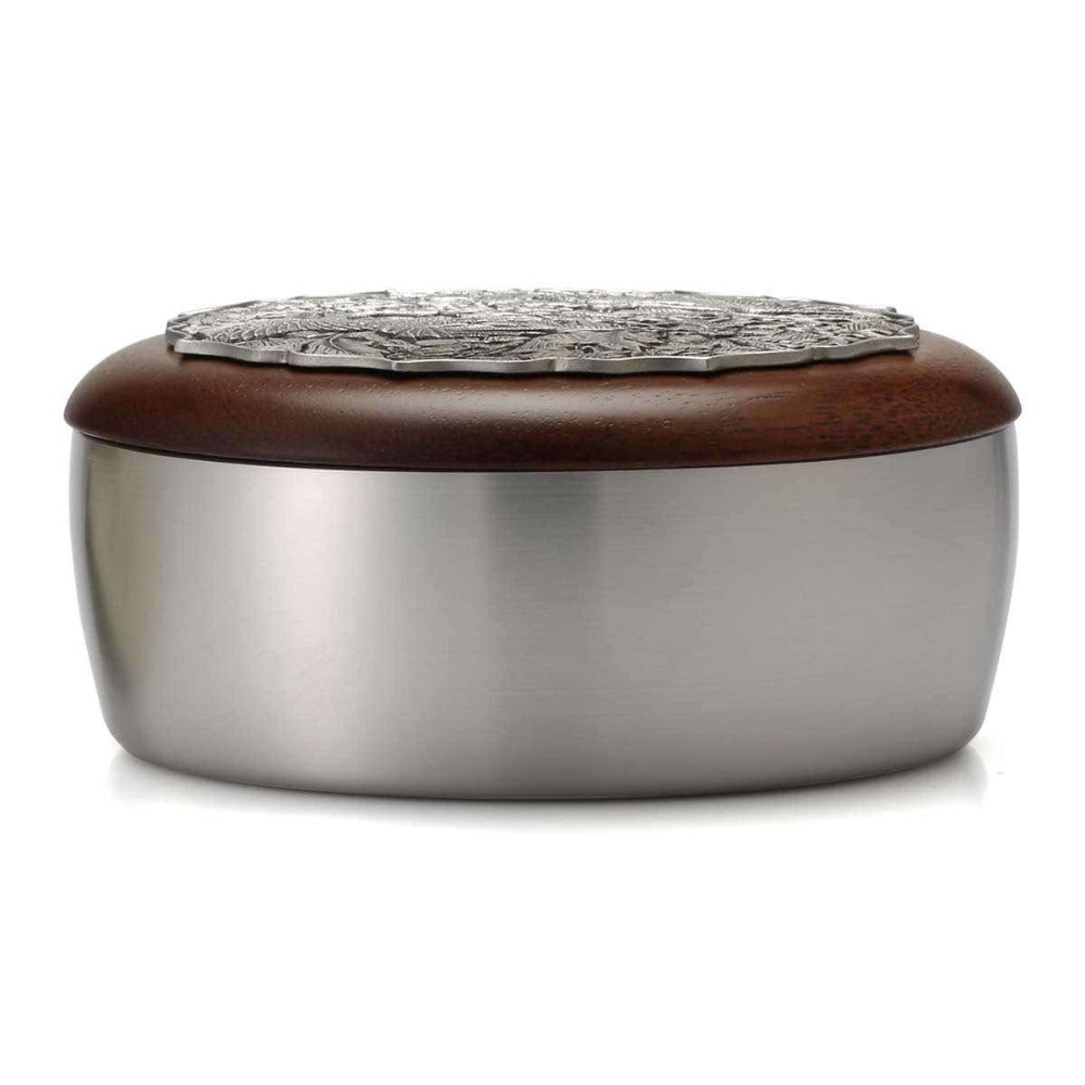 Royal Selangor Imperial Peacock Pewter Container