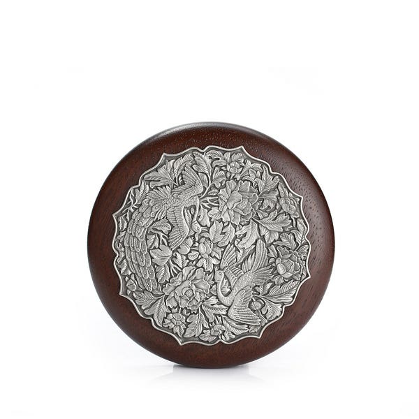 Royal Selangor Imperial Peacock Pewter Container