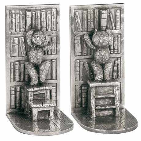 Royal Selangor Teddy Bears' Picnic Library Pewter Bookends