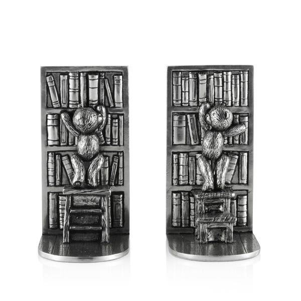 Royal Selangor Teddy Bears' Picnic Library Pewter Bookends