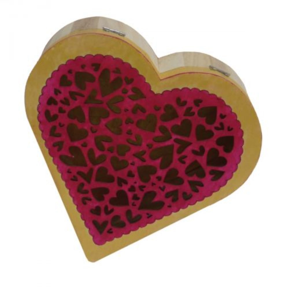 Paint Your Own Set of 2 Nesting Heart Storage Boxes