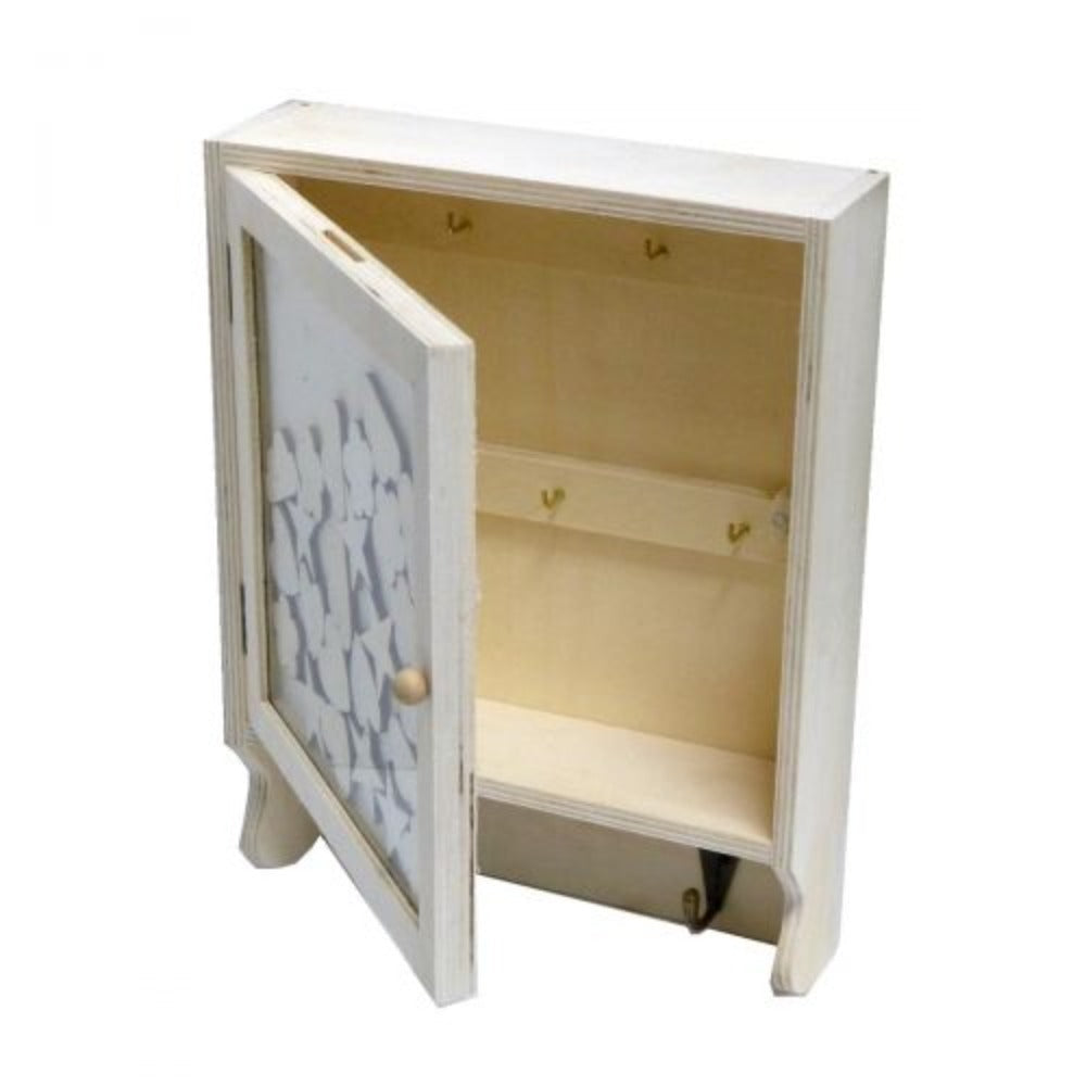 Paint Your Own Wooden Key Hanging Cabinet