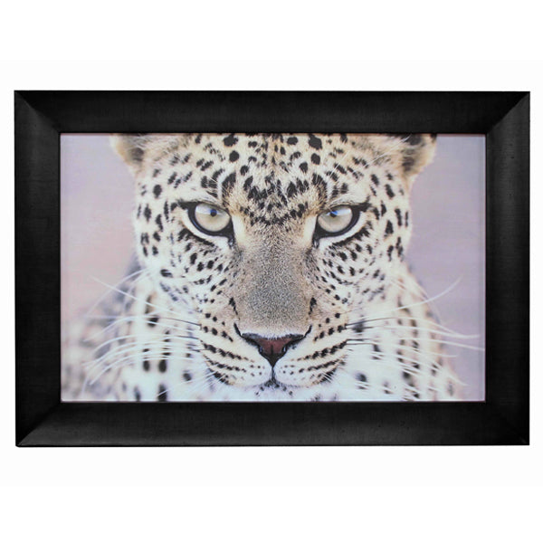 Leopard Portrait Wall Art 110 x 80cms