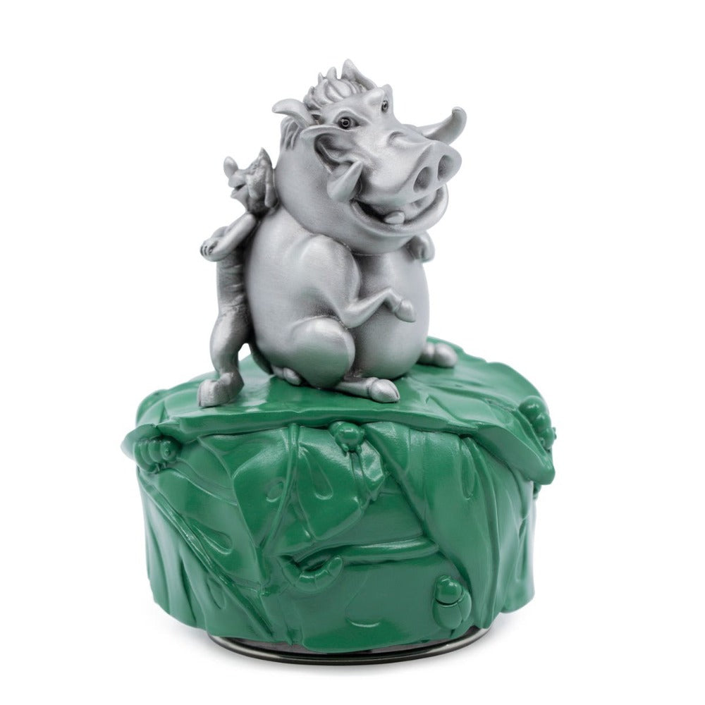 Royal Selangor Disney Lion King Timon & Pumbaa Pewter Music Carousel