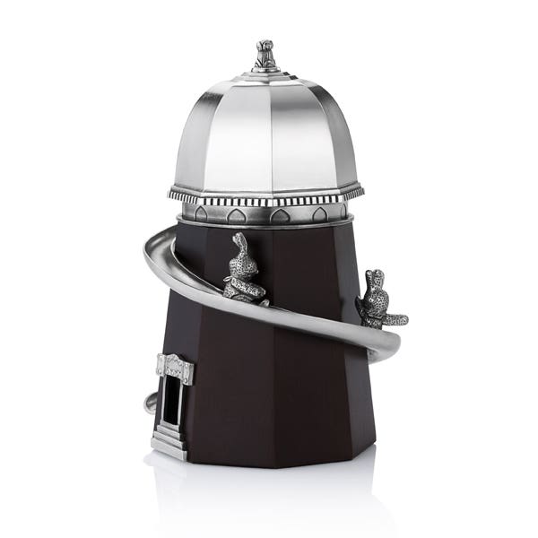 Royal Selangor Helter Skelter Edwardian Style Pewter Music Box
