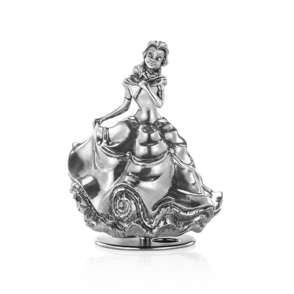 Royal Selangor Disney Belle Waltzes Pewter Music Carousel Figurine
