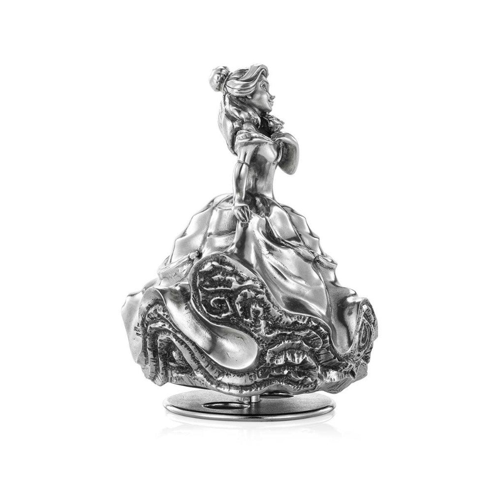 Royal Selangor Disney Belle Waltzes Pewter Music Carousel Figurine