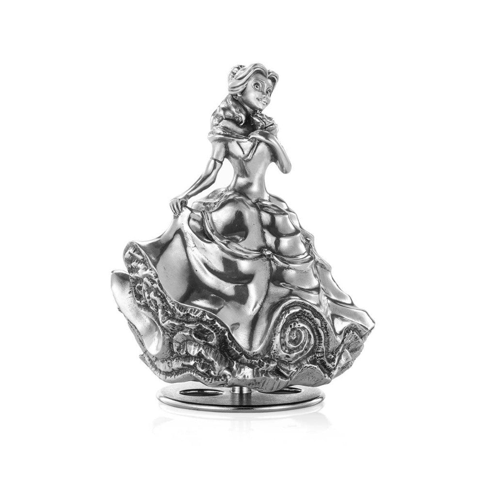 Royal Selangor Disney Belle Waltzes Pewter Music Carousel Figurine