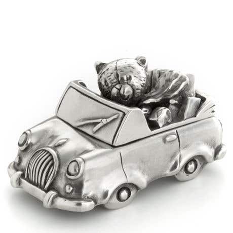 Royal Selangor Teddy Bears' Picnic Boy Pewter Tooth Box