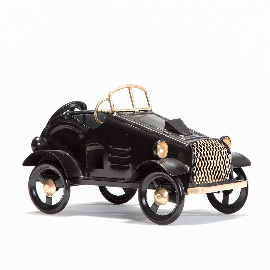 Vintage Metal Black Car Home Decor