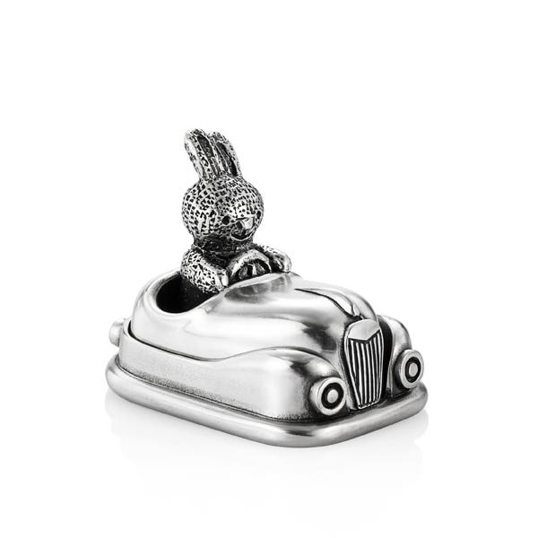 Royal Selangor Bunny Dodgem Pewter Tooth Box