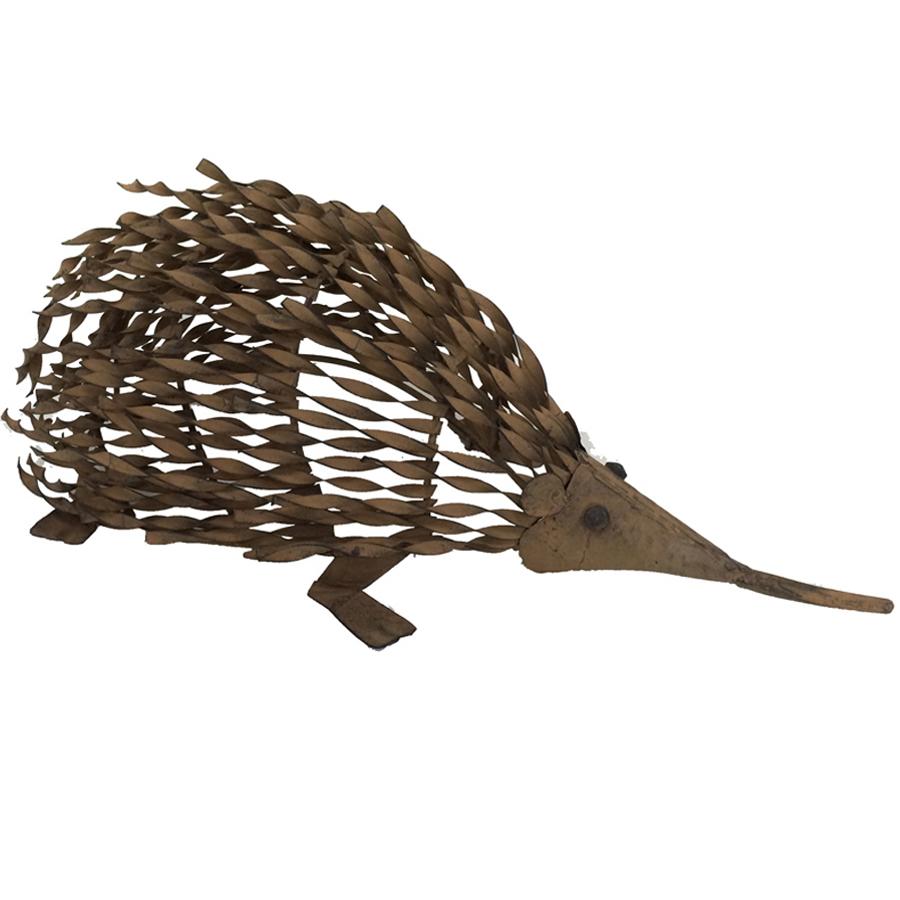 Metal Echidna Garden Statue 40cms