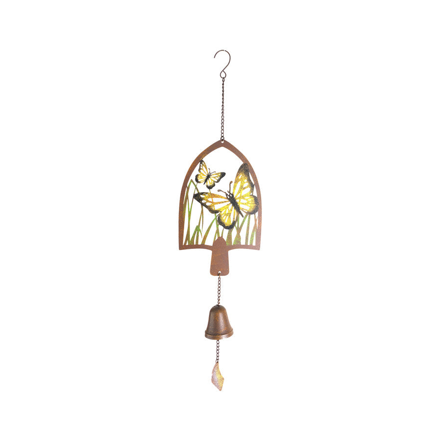 Butterfly in Arch Hanging Bell Wind Chime