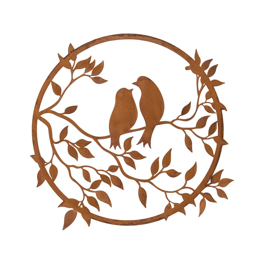 Laser Cut Birds on Branch Wall Decor 60cm