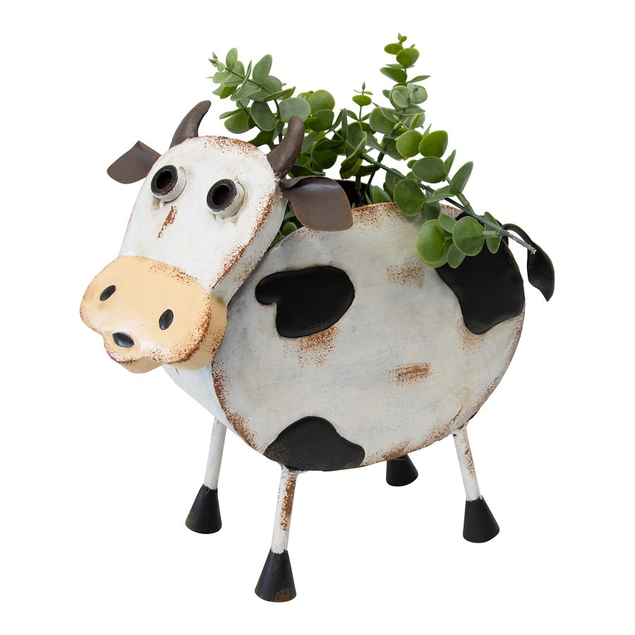 Glamour Cow Outdoor Planter