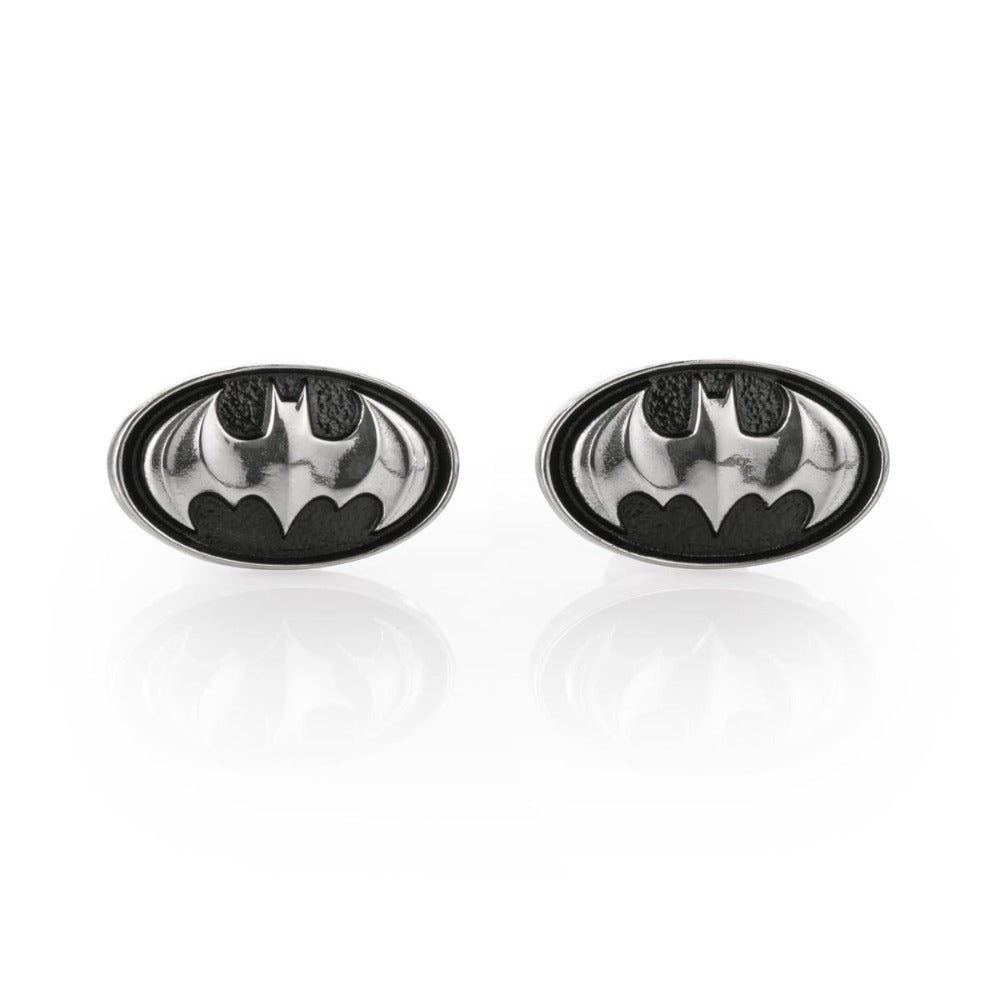 DC Comics Batman Insignia Pewter Cufflinks