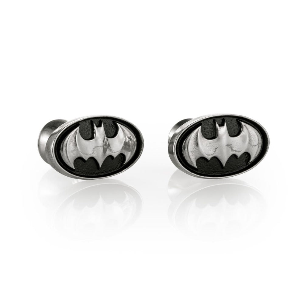 DC Comics Batman Insignia Pewter Cufflinks