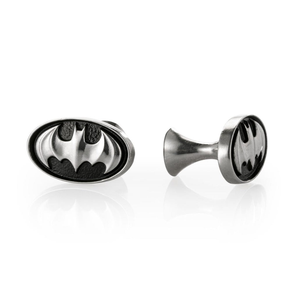 DC Comics Batman Insignia Pewter Cufflinks