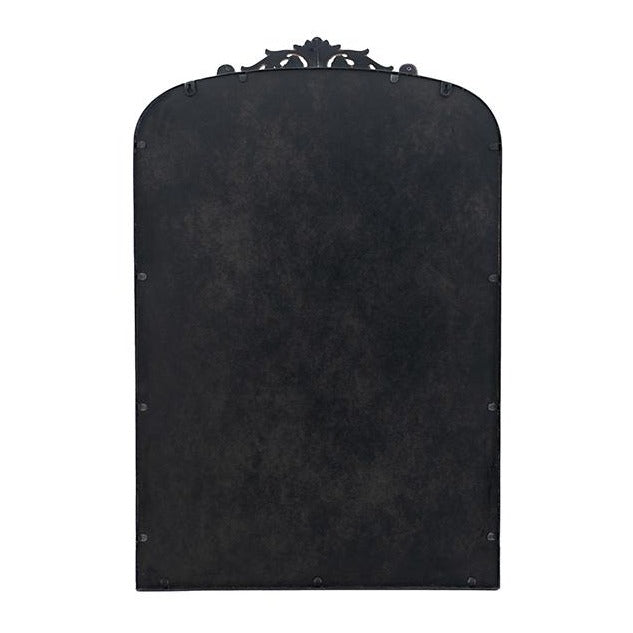 Long Ornate Metallic Wall Mirror 92 x 61cms