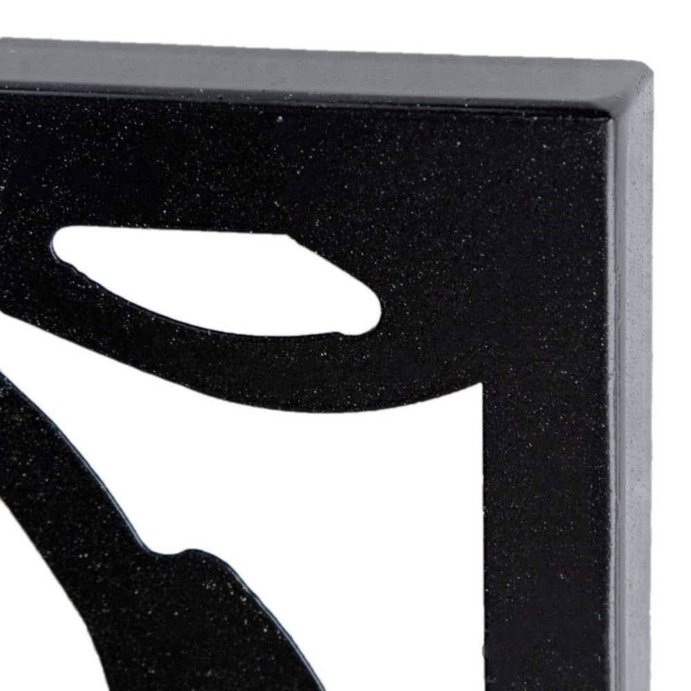 Golden Blooms Metal Wall Decor