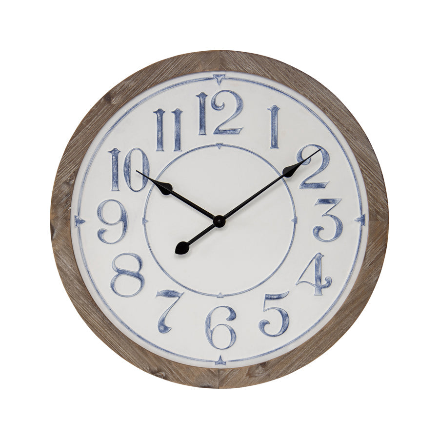 Hamptons Beach-House Wall Clock 63cms