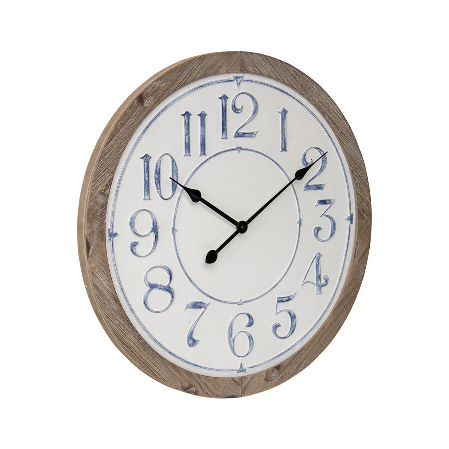 Hamptons Beach-House Wall Clock 63cms